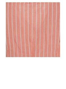 BLACK COLOUR BUKS, MELINA WIDE LINEN ROSE STRIP
