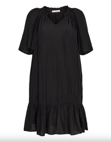 CO' COUTURE KJOLE, SUNRISE FLOW CROP BLACK