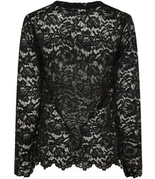 MARTA BLONDE BLUSE, 7707 BLACK