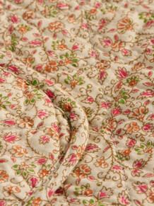 IB LAURSEN VATTÆPPE, 07924-00 QUILT BLOMSTERRANKER