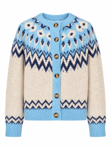 GOSSIA CARDIGAN, SOLE BLUE MIX