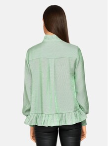 LOVE & DIVINE BLUSE, LOVE947 SEA GREEN