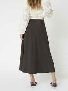 CO´COUTURE NEDERDEL, LUNA POCKET DARK BROWN