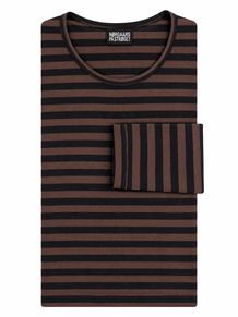 NØRGAARD PÅ STRØGET T-SHIRT, 101 BROADWAY BLACK/BROWN