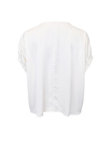 BLACK COLOUR BLUSE, MABEL OFF WHITE