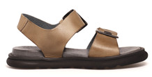 LOFINA SANDAL, 2E-385 GASOLINE LYS OLIVEN