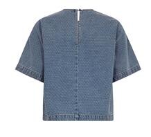 CO' COUTURE BLUSE, LOVA DENIM BLUE