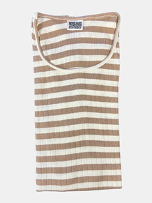 NØRGAARD PÅ STRØGET T-SHIRT, 101 CAMEL/ECRU