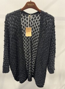 MARTA CARDIGAN, 6202 BLACK