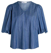 CO´ COUTURE BLUSE, DESSA DENIM BLUE