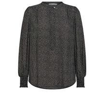 CO' COUTURE BLUSE, DROPS BLACK