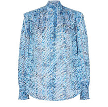 CO´ COUTURE SKJORTE, SAPPHIRE SKY BLUE