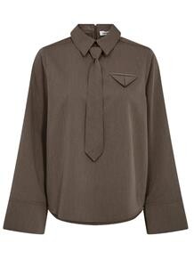 CO' COUTURE BLUSE, TENGA PLEAT WALN