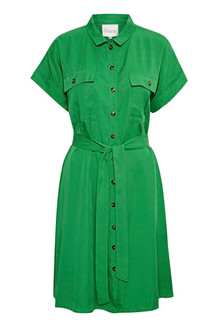 MY ESSENTIAL WARDROBE KJOLE, KAMMA GREEN