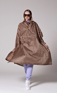 RAINKISS RAIN PONCHO, DAMIER