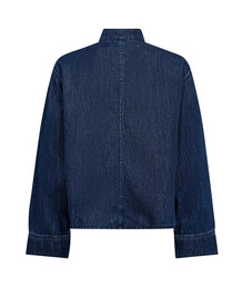 CO´COUTURE DENIM BLUSE, AZMINA DENIM BLUE