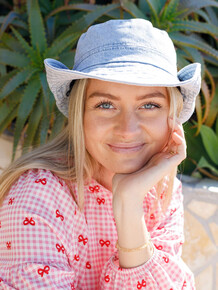 BLACK COLOUR DENIM HAT, RANGER LT. DENIM