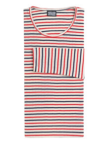 NØRGAARD PÅ STRØGET T-SHIRT, 101 NAVY/RØD/ECRU