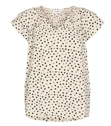 CO'COUTURE BLUSE, SUNRICE DOT BONE
