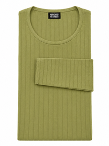 NØRGAARD PÅ STRØGET T-SHIRT, 101 SOLID COLOUR MOSS