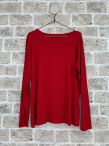 CABANA LIVING T-SHIRT, CASH RED