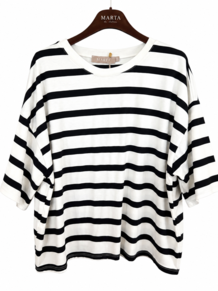 MARTA T-SHIRT, 8577 BLACK