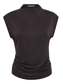 CO'COUTURE T-SHIRT, CAMILLA DARK GREY
