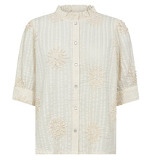 GOSSIA BLUSE, MIL CREME