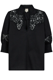 GOSSIA BLUSE, SIGGA BLACK