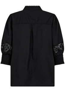 GOSSIA BLUSE, SIGGA BLACK