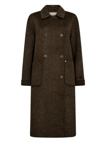 MOS MOSH FRAKKE, LUCCA BARKLEY WOOL BRUN