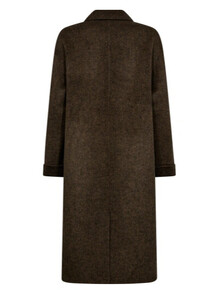 MOS MOSH FRAKKE, LUCCA BARKLEY WOOL BRUN