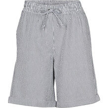 BASIC APPAREL SHORTS, ASTA BLÅ STRIB