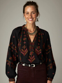 MAISON HOTEL BLUSE, ROBIN CHARCOAL