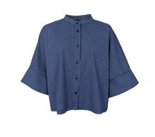 BLACK COLOUR BLUSE, ALLY NAVY