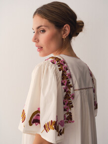 GOSSIA KJOLE, GENA OFF-WHITE