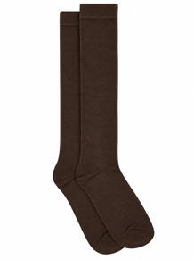 MP STRØMPER, 12-59549-351 BRUN ULD