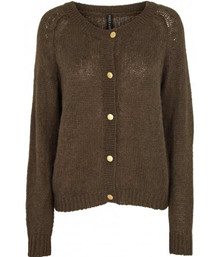 PREPAIR CARDIGAN, INDIA GRØN