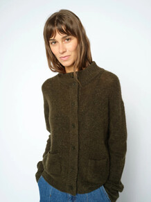 MOS MOSH CARDIGAN, MAPE ROSIN