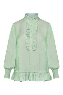 LOVE & DIVINE BLUSE, LOVE947 SEA GREEN