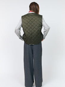 LOLLYS LAUNDRY VEST, UNITY DARK GREEN