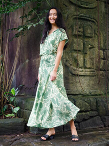 BLACK COLOUR BLUSE, SAGE GREEN