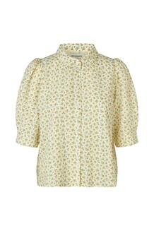 LOLLYS LAUNDRY SKJORTE, BONO YELLOW