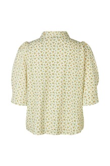 LOLLYS LAUNDRY SKJORTE, BONO YELLOW