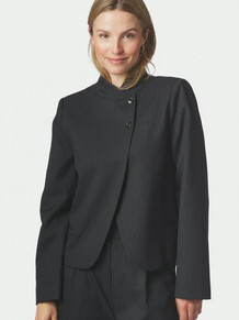 NEO NOIR BLAZER, TIRIA SLIM PINSTRIPE DARK NAVY