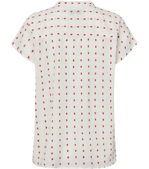 LOLLYS LAUNDRY TOP, HEATHER CREME