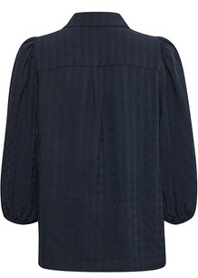MY ESSENTIAL BLUSE, HALNA DARK SAPPHIRE BLUE
