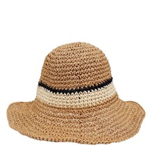 BLACK COLOUR HAT, GWEN BEIGE