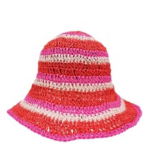 BLACK COLOUR HAT, KIRA PINK