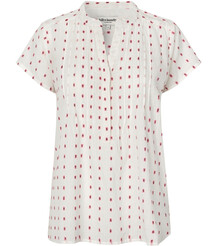 LOLLYS LAUNDRY TOP, HEATHER CREME